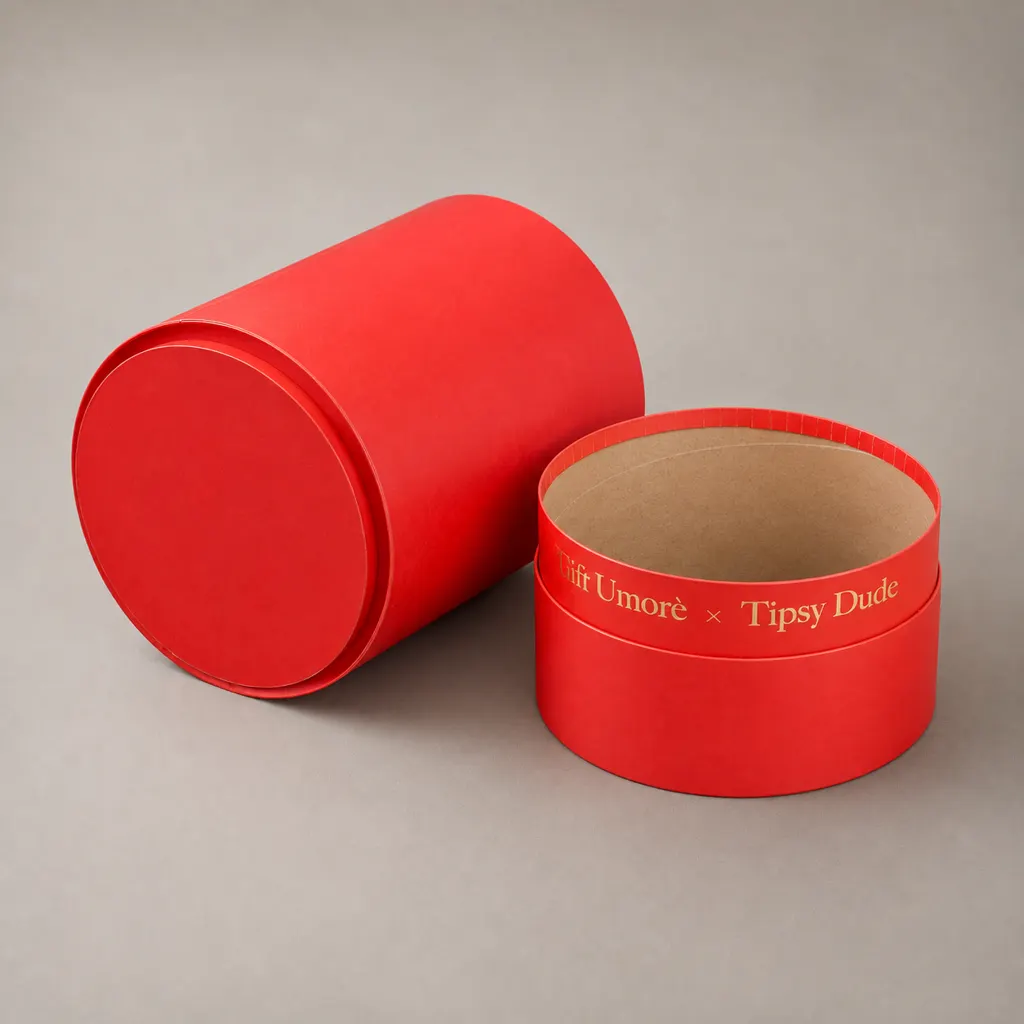 Cylinder Rigid Paper Tube Box