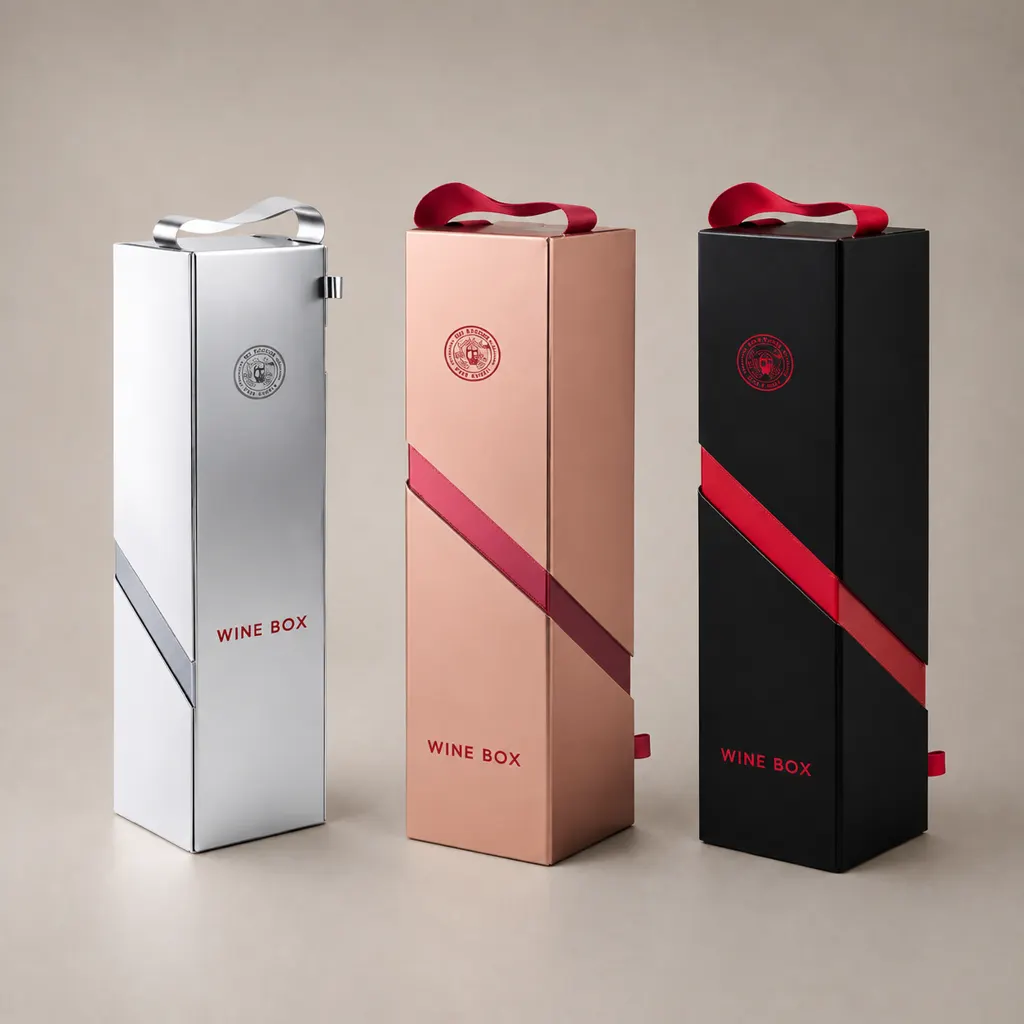 Folding Wine Gift Box