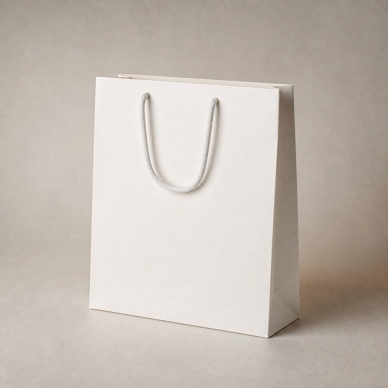 Luxury White Paper Bag